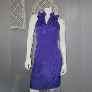 Gianni Bini Sleeveless Ruffle Front Dress Size 0